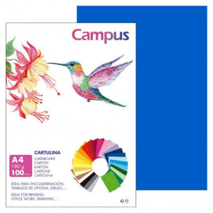 Cartulina Campus A4 Azul...