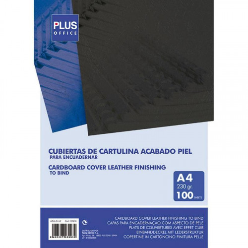 Cubierta de Cartón A4 250 g Azul 100...