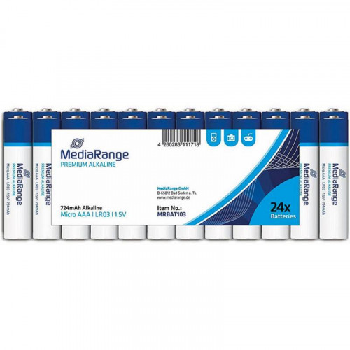 Pilas Alcalinas AAA 24 Unidades