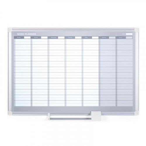 Planning Magnético Perforado Semanal