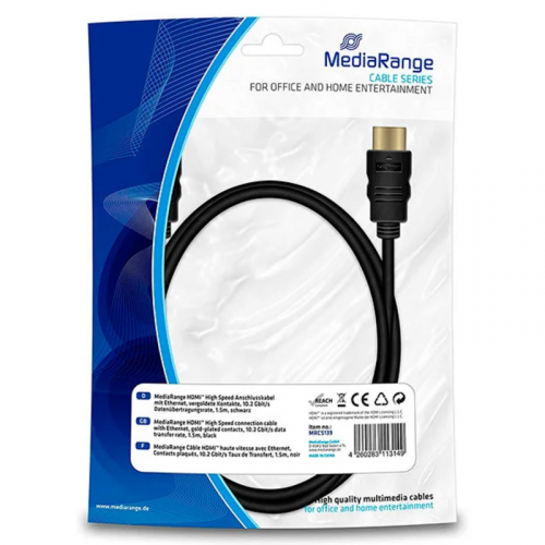 Cable MediaRange HDMI a HDMI 1.5 metros
