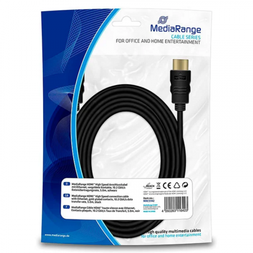 Cable HDMI a HDMI MediaRange 5 Metros