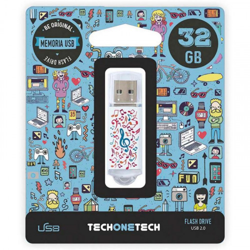 Pendrive Tech1Tech 32 GB Music
