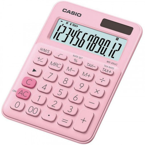 Calculadora Casio MS-20UC Rosa de 12...