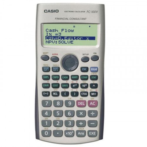 Calculadora Casio Financiera FC-100V