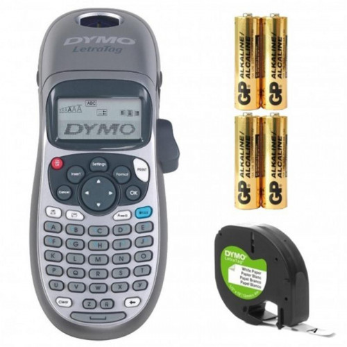 Rotuladora DYMO LetraTag LT-100H Plata