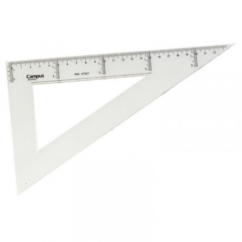 Cartabón de Plástico 25 cm