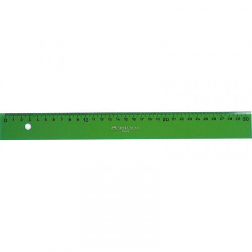 Regla Faber-Castell Verde 50 cm