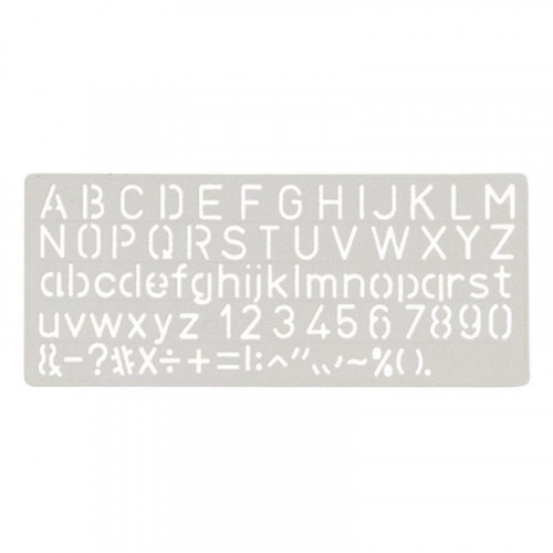 Plantilla Normógrafo 10 mm