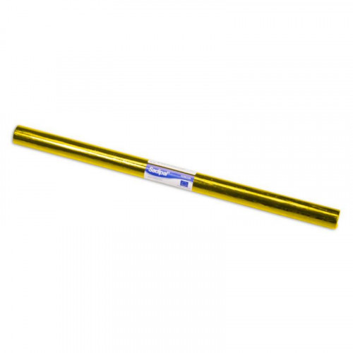 Rollo de Papel Celofán Continuo Amarillo