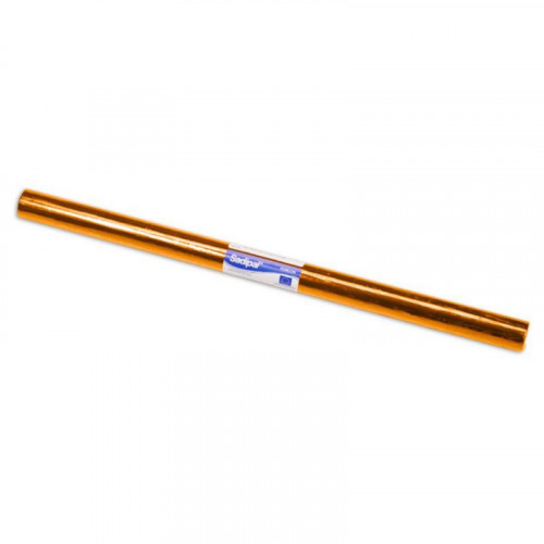 Rollo de Papel Celofán Perforado Naranja