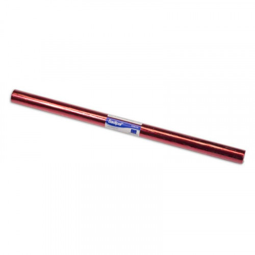 Rollo de Papel Celofán Perforado Rosa