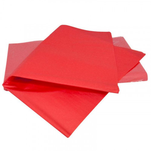 Papel de Seda Rojo 25 Hojas