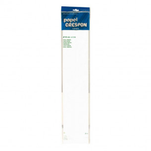 Papel Crepón Blanco 50x200 cm