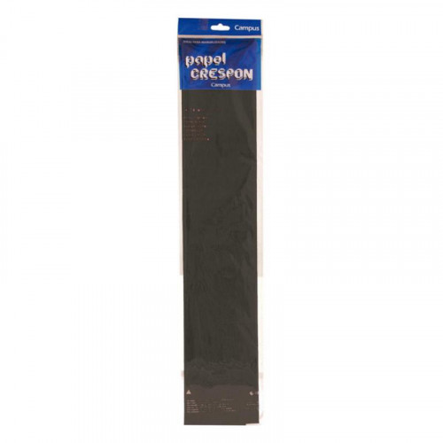Papel Crepón 50x200 cm Negro