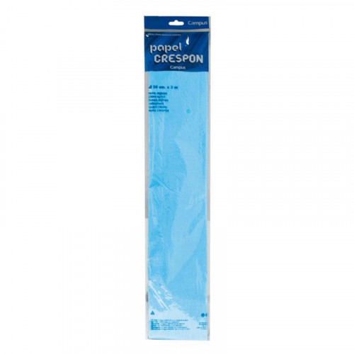Papel Crepón 50x200 cm Azul Cielo