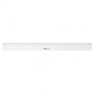 Regla Campus de Plástico 40 cm