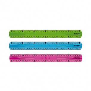 Regla Campus Flexible de 30 cm