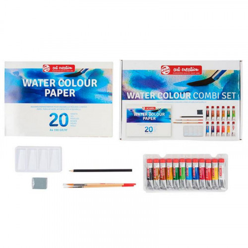 Set Combi de Acuarela 12 Colores Talens