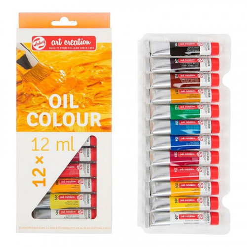 Pintura al Óleo Talens 12 Colores