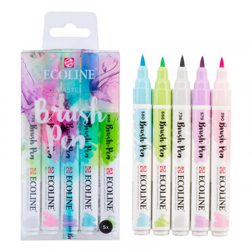 Rotuladores Ecoline Brushpen Pastel...