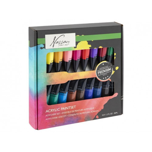 Pintura Acrílica Nassau 36 ml 18...