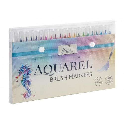 Rotulador Acuarelable 20 Colores con...