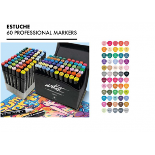 Estuche Artis Negro 60 AB-0760