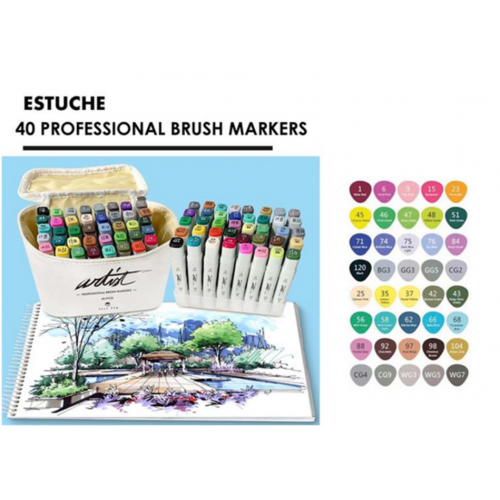 Estuche Artis Blanc.40 AB-1240
