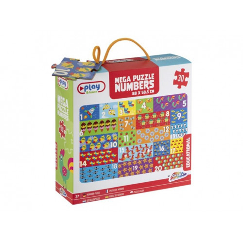Puzzle de Actividades de Números Gigante