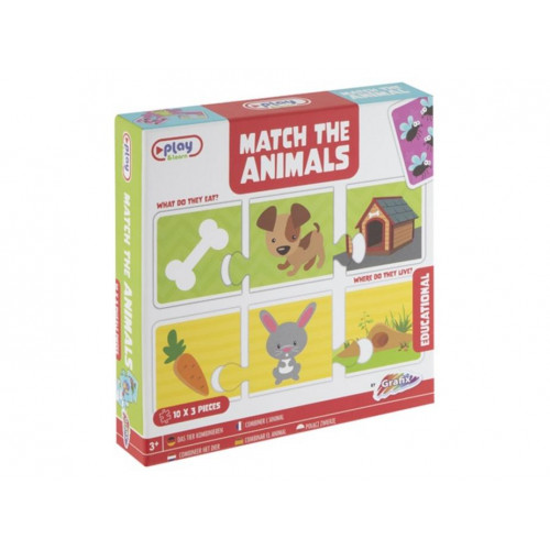 Match The Animals 30 Piezas