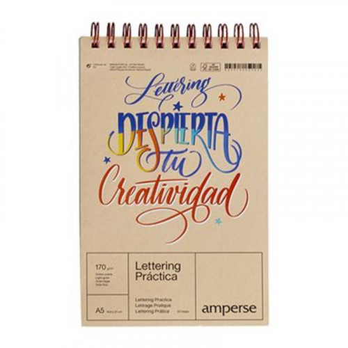Bloc de Lettering A5 Amperse