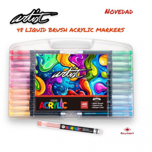 Estuche maletín acrílicos AB-0667