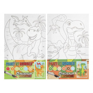 Pintar por Números Dinosaur...