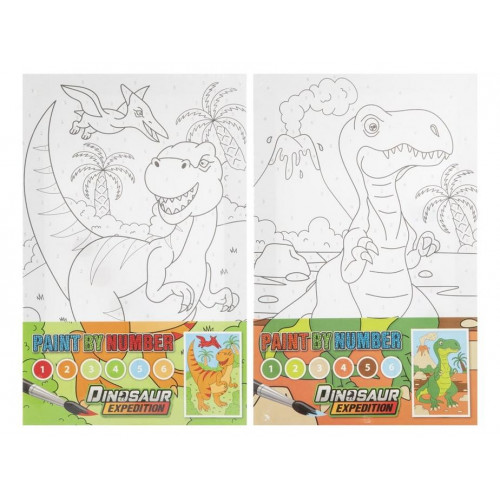 Pintar por Números Dinosaur...