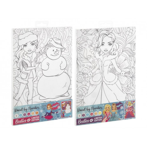 Pintar por Números Besties 141006