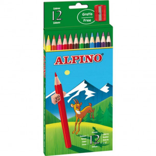 Creyones Alpino 12 Unidades...