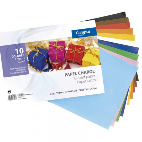 Bloc de Papel Charol Paper-In 10 Hojas