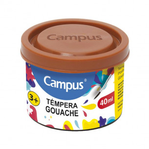 Témpera Campus 40 ml Marrón