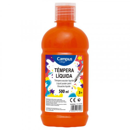 Témpera Líquida de 500 g Naranja