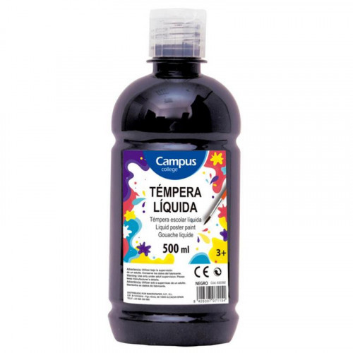 Témpera Líquida de 500 g Negro