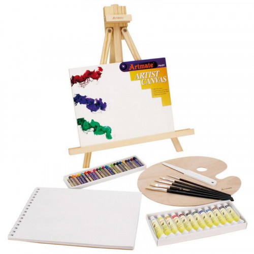 Set de Pintura con Caballete