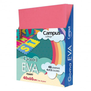 Goma EVA Campus 40x60 cm Rosa
