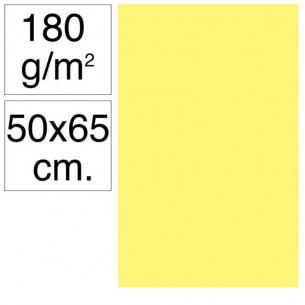 Cartulina 50x65 cm 180 g...
