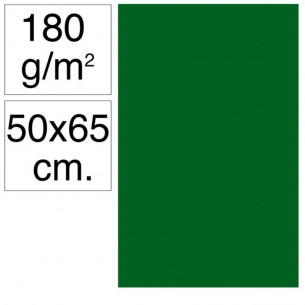 Cartulina 50x65 cm 180 g...