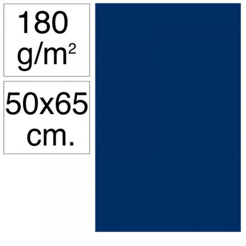 Cartulina 50x65 cm 180 g Ultramar 25...