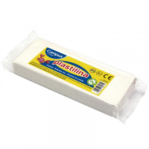 Plastilina Mediana de 200 g Blanca