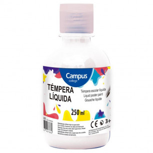 Témpera Campus 250 g Blanco