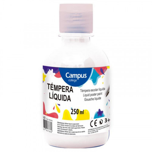 Témpera Campus 250 g Blanco