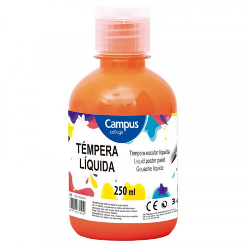 Témpera Campus 250 gramos Naranja
